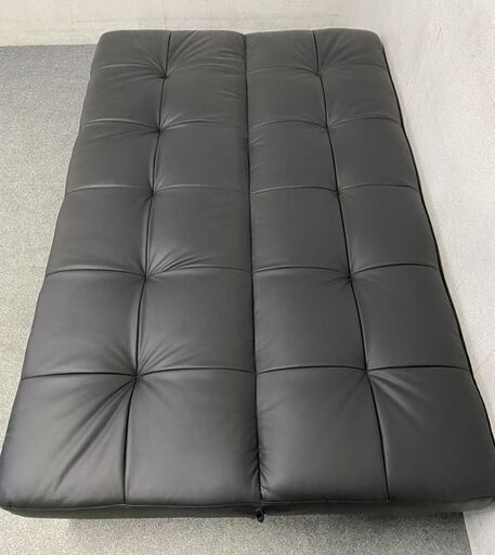 NITORI/ニトリ ソファベッド 2.5人掛け NシールドマークスAM BK ブラック 中古家具 店頭引取歓迎 R9684