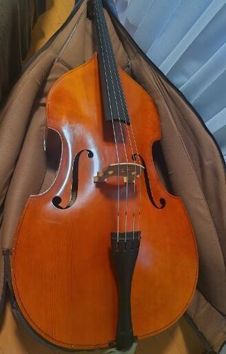 【6月末まで】コントラバス　スズキ№85 4/4スケール　ソフトケース・弓あり
