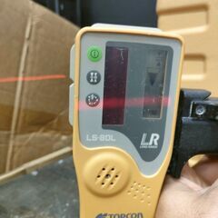 【中古】トプコン　ローティングレーザー　RL-H5A 受光器　LS-80L 現状品 充電器無しの画像