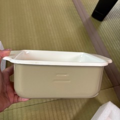 新品　ホーロー天ぷら鍋　IH対応の画像