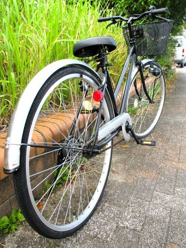 中古自転車 CUBIC GOA 自転車 26インチ ブラック 通勤 通学 近所