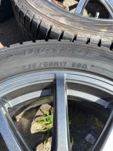 235/50R17 タイヤアルミホイール　