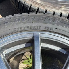 235/50R17 タイヤアルミホイール　の画像