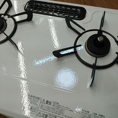 セール！3か月間保証☆配達有り！12000円(税込み）リンナイ ガスコンロ 幅56㎝ 都市ガス 24年製 ホース付きの画像