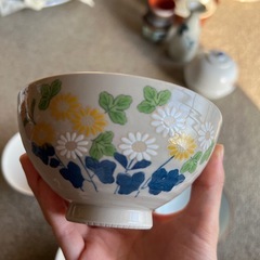 可愛いお茶碗4点セットの画像