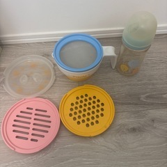 哺乳瓶除菌&離乳食調理器具セットの画像