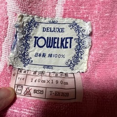 タオルケット　日本製の画像