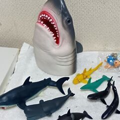 海の生物　フィギィア＆キーホルダーなど28点セットの画像