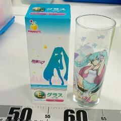 0617-161 Happyくじ  初音ミク E賞 グラス 吟