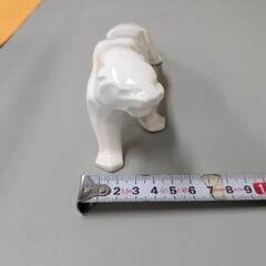 虎の置物　陶器の画像
