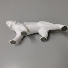 虎の置物　陶器の画像