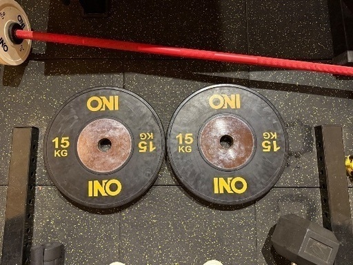 ONI 15kg バンパープレート 2枚セット - メルカリ