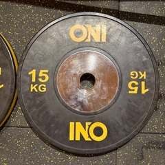 ONI 15kg バンパープレート 2枚セットの画像