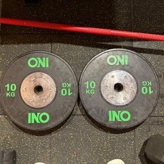 ONI 10kg バンパープレート 2枚セット