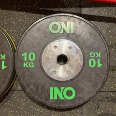 ONI 10kg バンパープレート 2枚セット