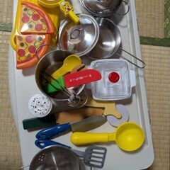 ままごと　鍋や調理器具等　④の画像