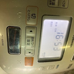 東芝 真空IHジャー炊飯器  5.5合炊き2018年製 RC-10VRJの画像