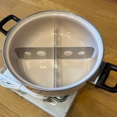 ホーロー鍋　保温&加温トレー付きの画像