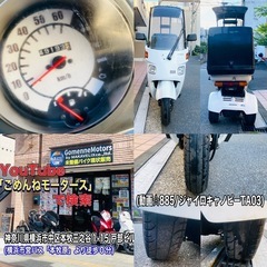 ジャイロキャノピーTA03 リアボックス付きコスパ最強車♪の画像