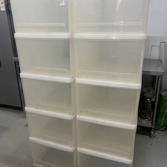 衣装ケース　10個セットの画像