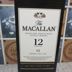 ザ マッカラン シェリーオーク 12年 40％ 700ml 未開封 【ハンズクラフト宜野湾店】の画像