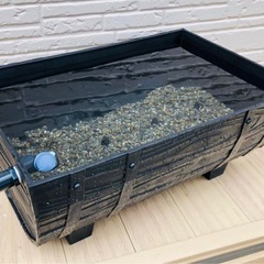 樽型メダカ飼育ケース　水槽　ビオトープ