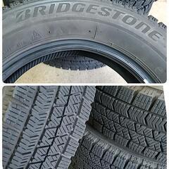 組み換え工賃込み❄️バリ山スタッドレス145/80R13ブリヂストン　軽自動車に☆別途でホイールあります☆　　　　　　(SDBS17R)の画像