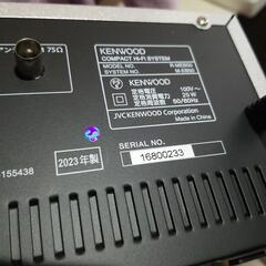 KENWOOD ミニコンポの画像