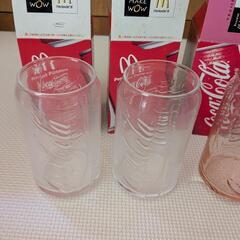 新品未使用 マクドナルド40周年記念 コカ・コーラ 缶型グラス 4個セットの画像