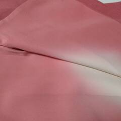 極小鮫小紋　正絹　袷　江戸小紋　鮫小紋　ピンク　三役　きもの　着物　kimono キッズ　ジュニア　子ども　の画像