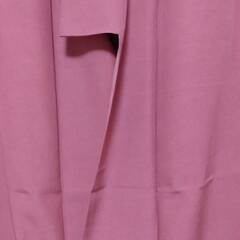 極小鮫小紋　正絹　袷　江戸小紋　鮫小紋　ピンク　三役　きもの　着物　kimono キッズ　ジュニア　子ども　の画像