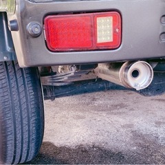 ハイゼットトラック 社外マフラーの画像