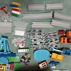 LEGO DUPLO キミが車掌さん！おしてGO機関車スーパーデラックス、あそびが広がる！鉄道橋とレールセット＋αの画像