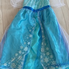 中古　110㎝　ディズニー　
アナ雪　なりきりドレス