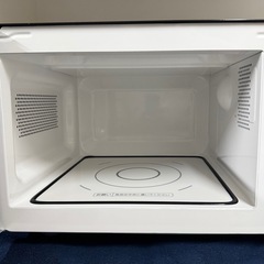 ②【超美品‼️】ツインバード 2020年製 20L電子レンジ フラット庫内 高級ミラーガラス ブラック♪の画像