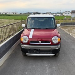 2年車検付き！平成30年スズキハスラー　G ディスチャージヘッドランプ装着の画像