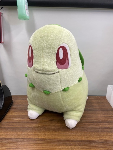 女性が喜ぶ♪ TOMY ポケットモンスター おっきなサイズのチコリータ ぬいぐるみ