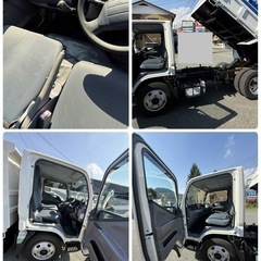 三菱　ふそう　キャンター　3トン　群馬県　メッキ付き　ダンプの画像