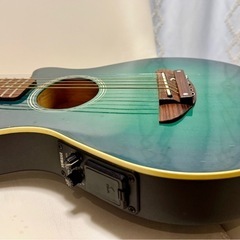 YAMAHA  ヤマハ　アコースティックギター　APXTーⅠA グリーンの画像