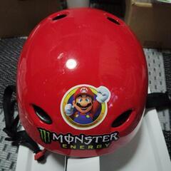 激安🔽Ⓜ️自転車用マリオメット🧒👩幼児、児童用⏩️50〜54センチ調整可能🎁マリオお面＆シ−ル−つき。😭🙆‍♀️の画像