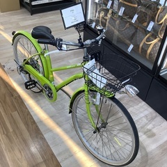 シティサイクル　アサヒ　24インチ　黄緑　現状販売品　入荷致しました！