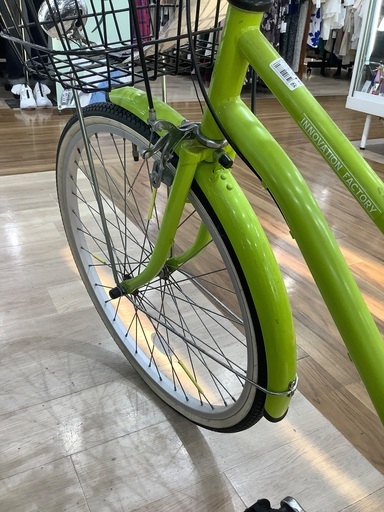 シティサイクル アサヒ 24インチ 黄緑 現状販売品 入荷致しました！