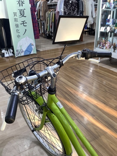 シティサイクル　アサヒ　24インチ　黄緑　現状販売品　入荷致しました！ シティサイクル アサヒ 24インチ 黄緑 現状販売品 入荷致しました！
