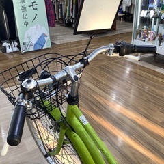 シティサイクル　アサヒ　24インチ　黄緑　現状販売品　入荷致しました！の画像