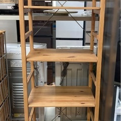 無印良品 パイン材ユニットシェルフ 棚 中古