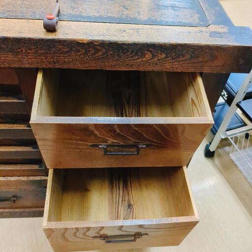 帳場箪笥 和風棚 和箪笥 骨董品 【こちらは店舗です。浜村鹿野