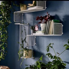 IKEA  ホワイト棚