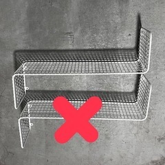 IKEA  ホワイト棚の画像
