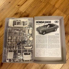 タミヤ ホンダS800 1/24 ヒストリックカーシリーズ プラモデルの画像