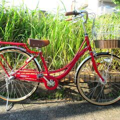 中古自転車 je couvre ママチャリ 自転車 実用 内装3...